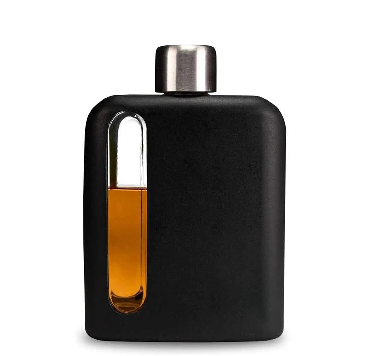 Personalized Glass Hip Flask